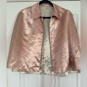 GRANDMA’S VINTAGE SATIN’Y’ CAPE